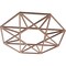 Ekena Millwork Guardian Wood Fretwork Pierced Ceiling Medallion, Wood (Paint Grade), 16"OD x 6 1/4"ID x 3/8"T CMWP16X16X0375GDMF - alternate 3
